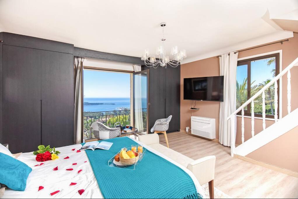 Le Castel Rose Super Cannes, Face Aux Iles De Lerins Vallauris Esterno foto